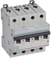 Выключатель автоматический Legrand DX3-E 6000 4п 13А C 6кА картинка